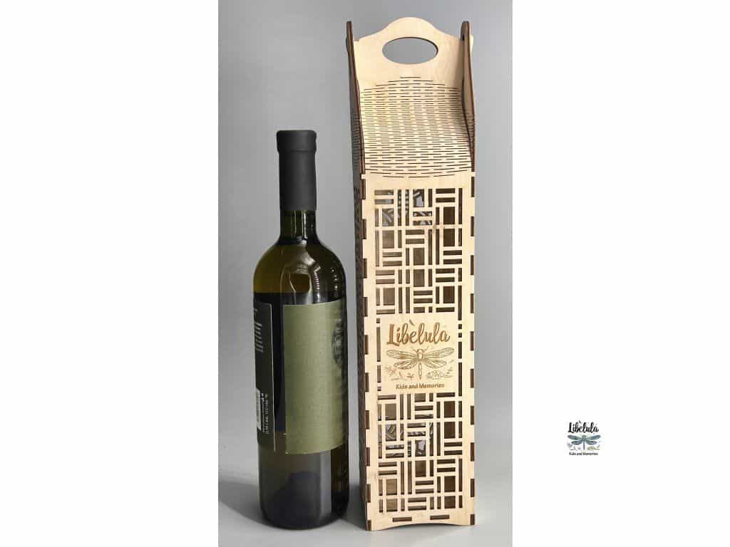 Wooden Wine Box – Grid