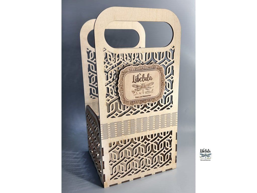 Wooden Gift Basket – Wicker