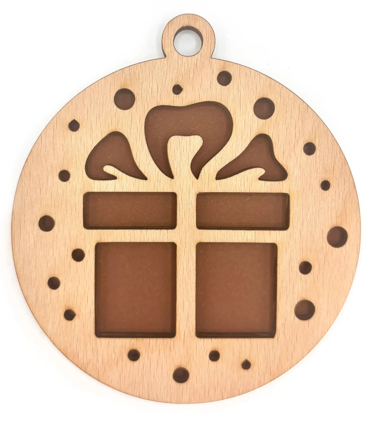 Décoration de Noël en bois – Motif de Noël 4