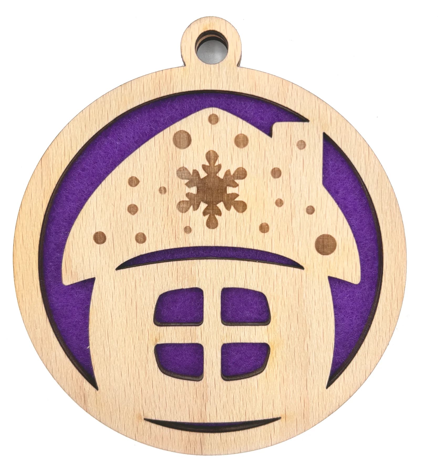 Décoration de Noël en bois – Motif de Noël 7