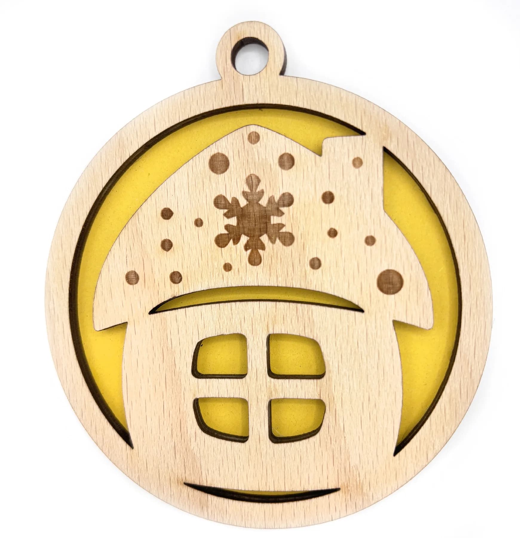 Décoration de Noël en bois – Motif de Noël 7
