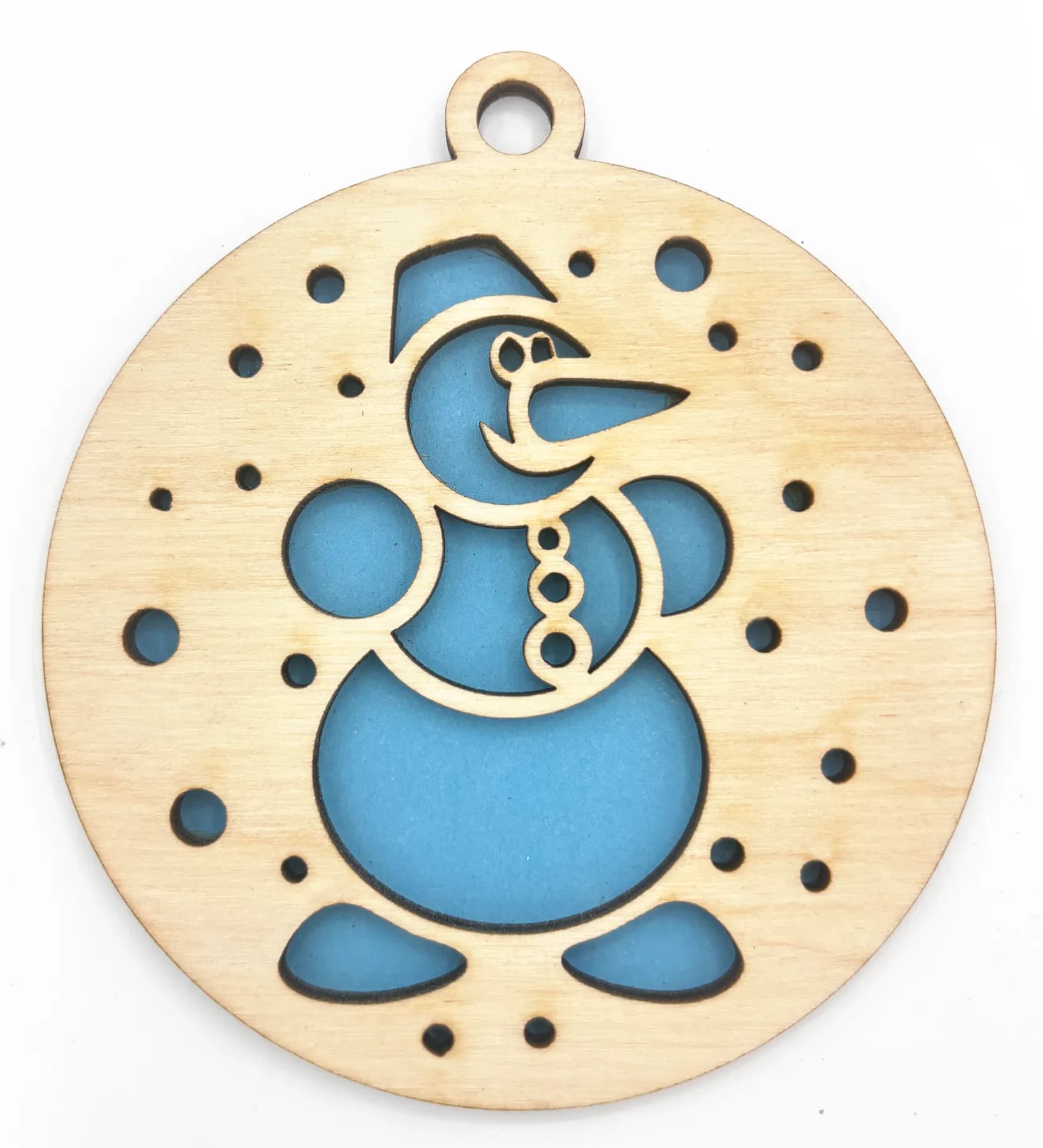 Décoration de Noël en bois – Motif de Noël 9