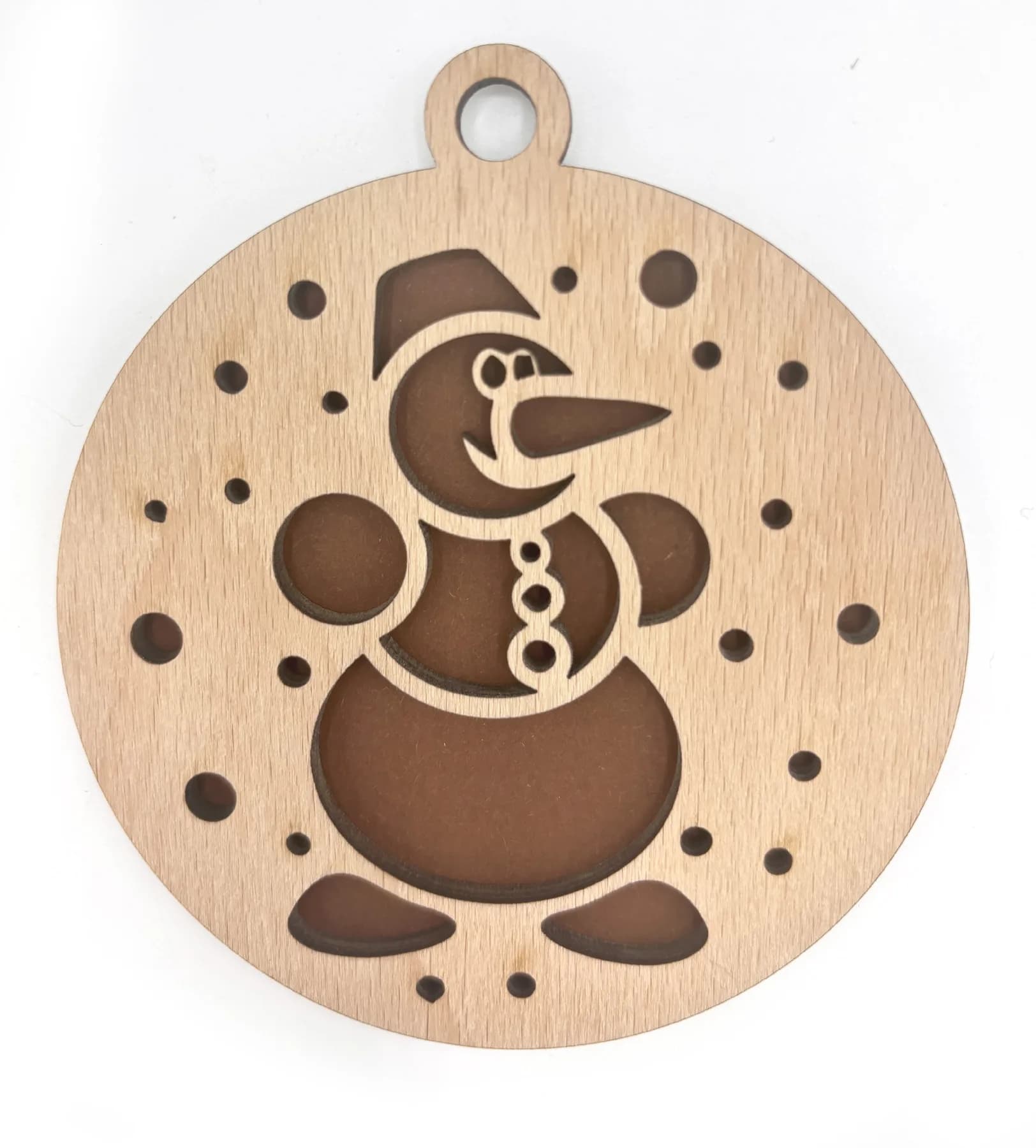 Décoration de Noël en bois – Motif de Noël 9