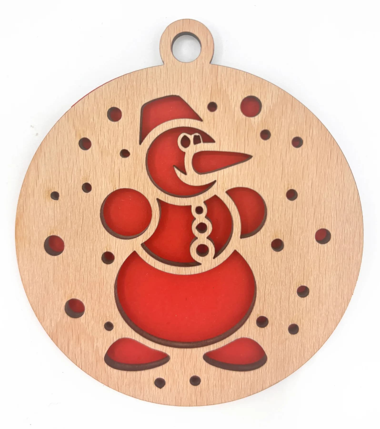 Décoration de Noël en bois – Motif de Noël 9