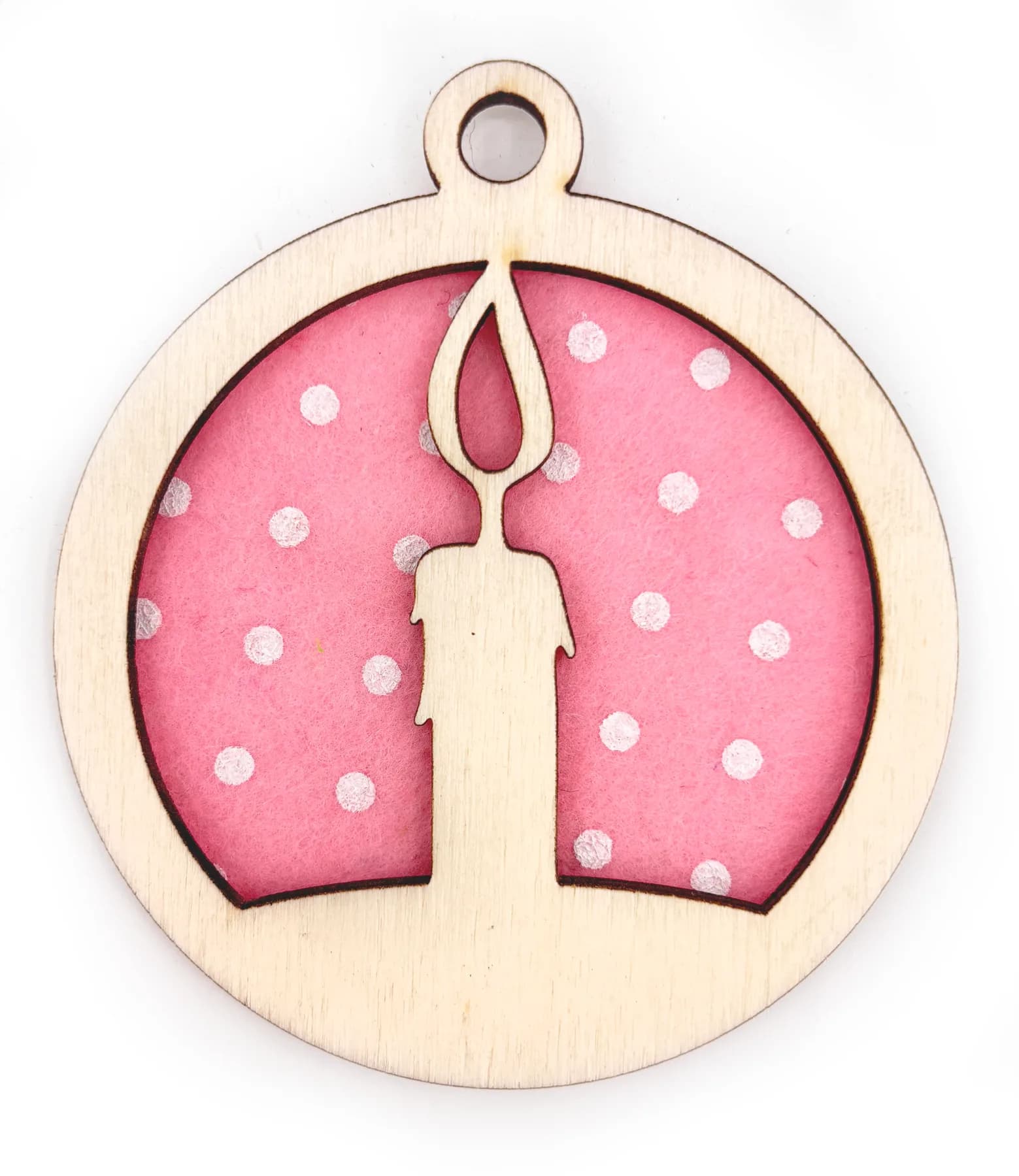 Wooden Christmas Ornament – Christmas Motif 10