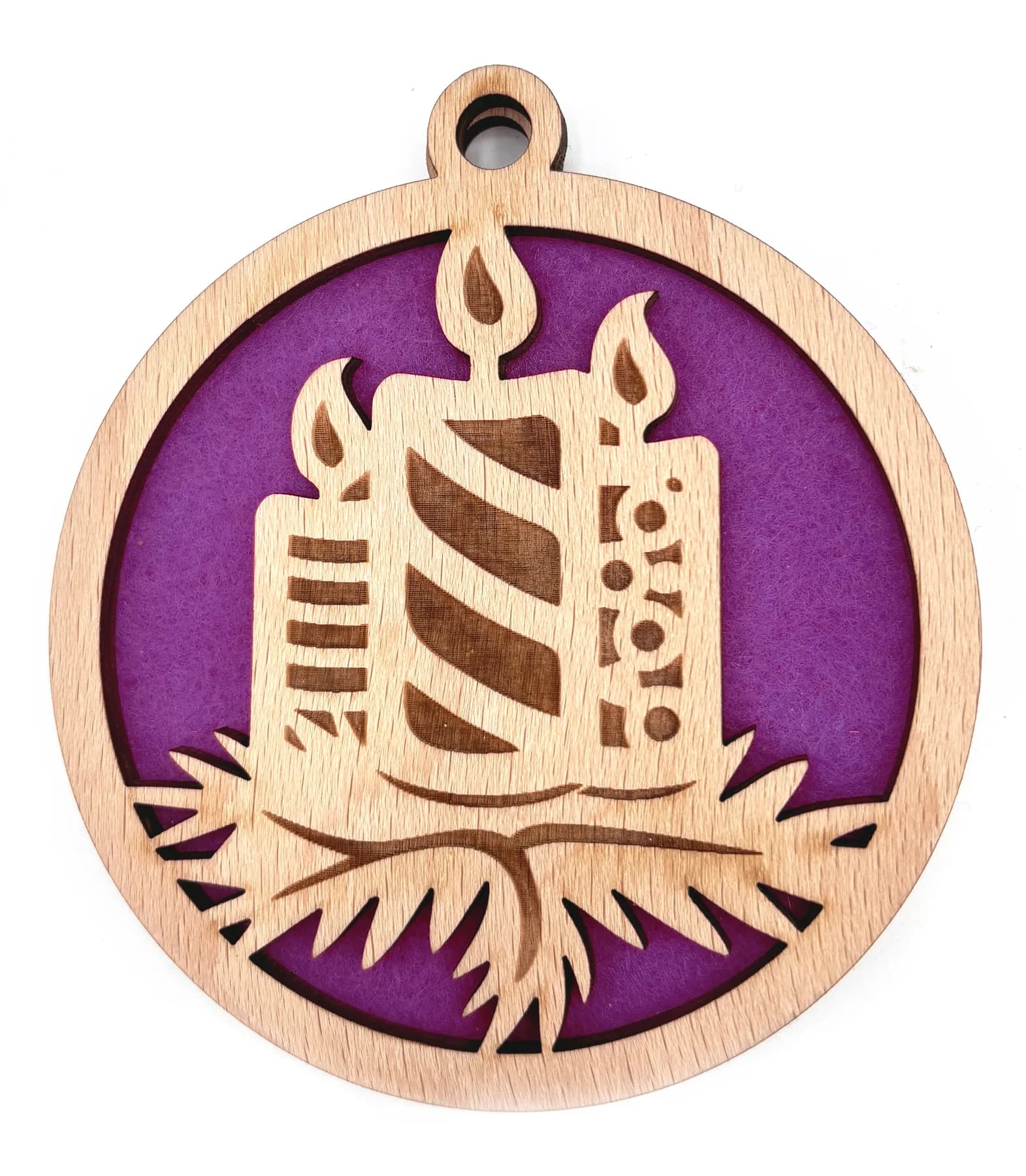 Wooden Christmas Ornament – Christmas Motif 11