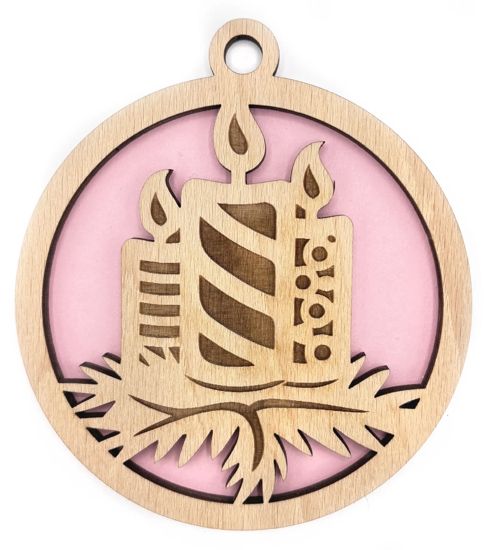 Wooden Christmas Ornament – Christmas Motif 11