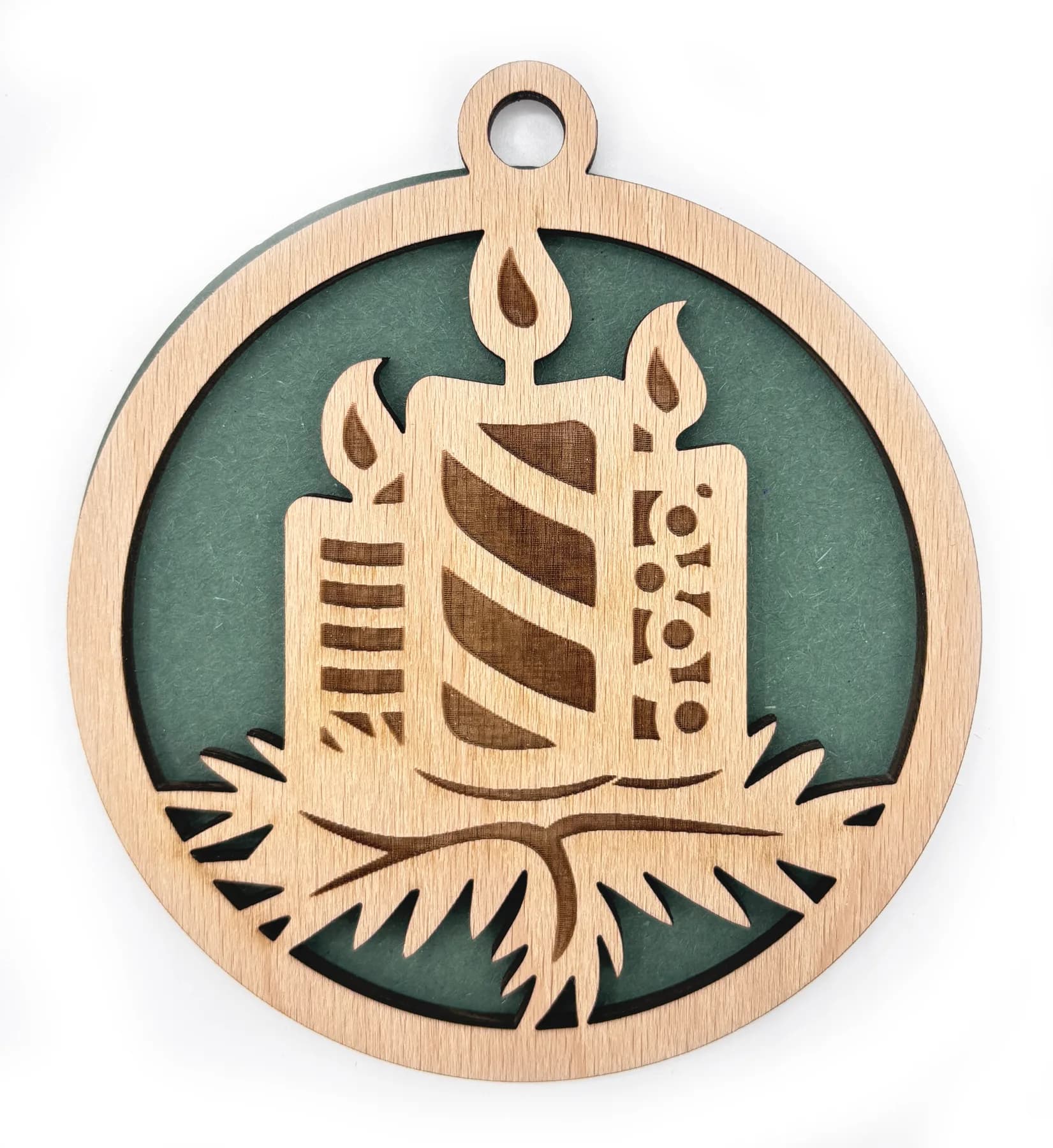 Wooden Christmas Ornament – Christmas Motif 11