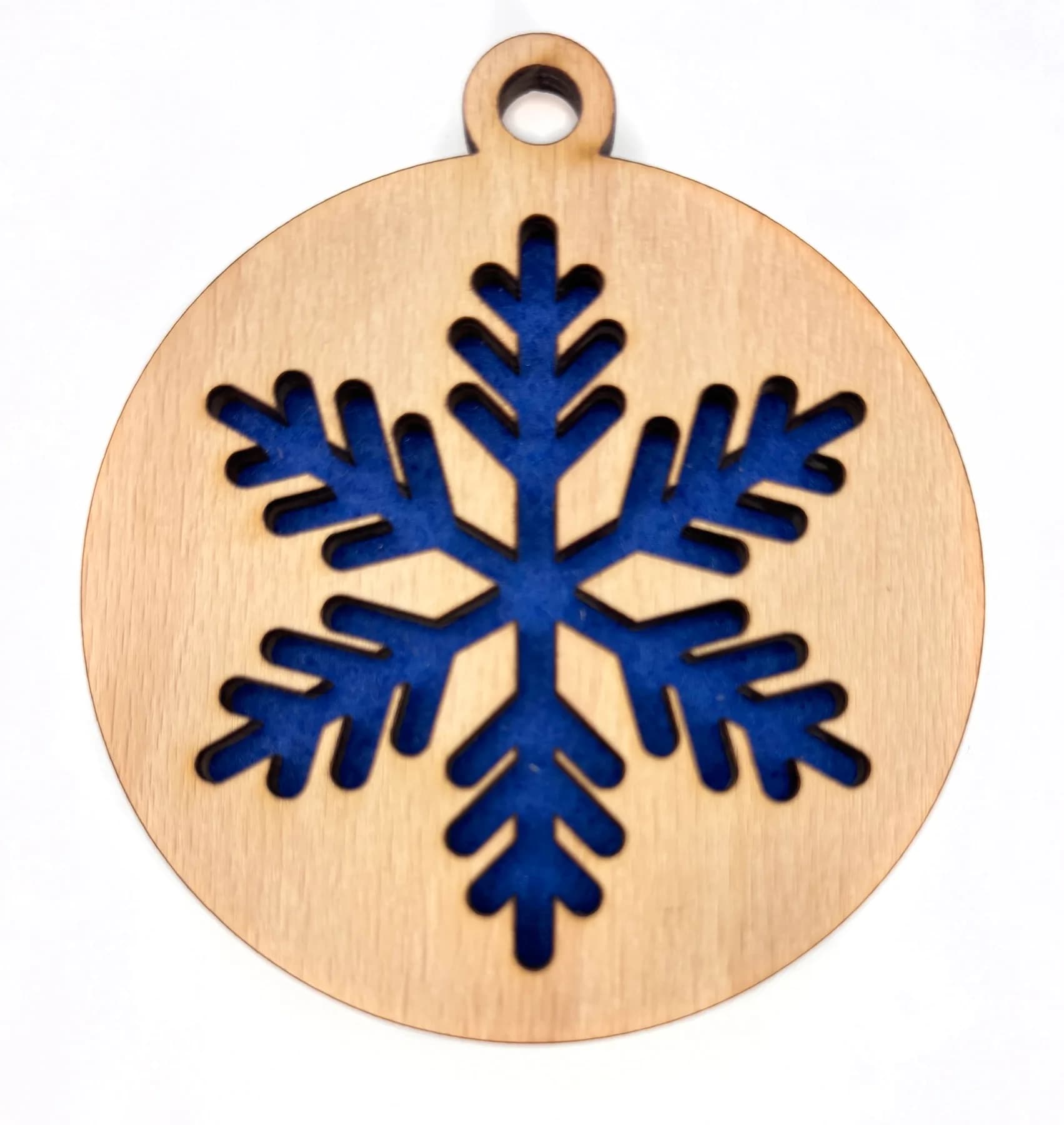 Christbaumanhänger aus Holz – Weihnachtsmotiv 14