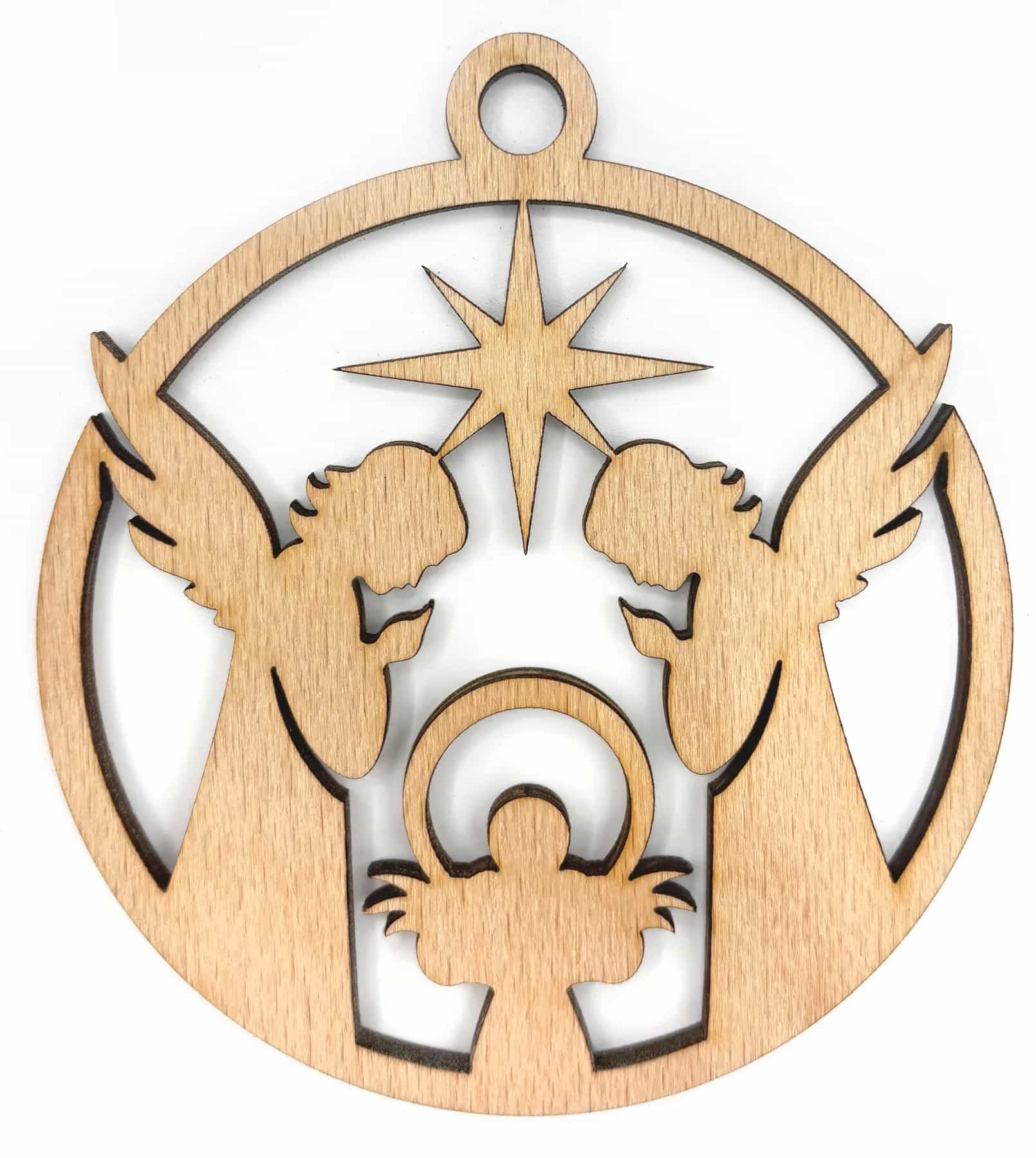 Décoration de Noël en bois – Motif de Noël 16