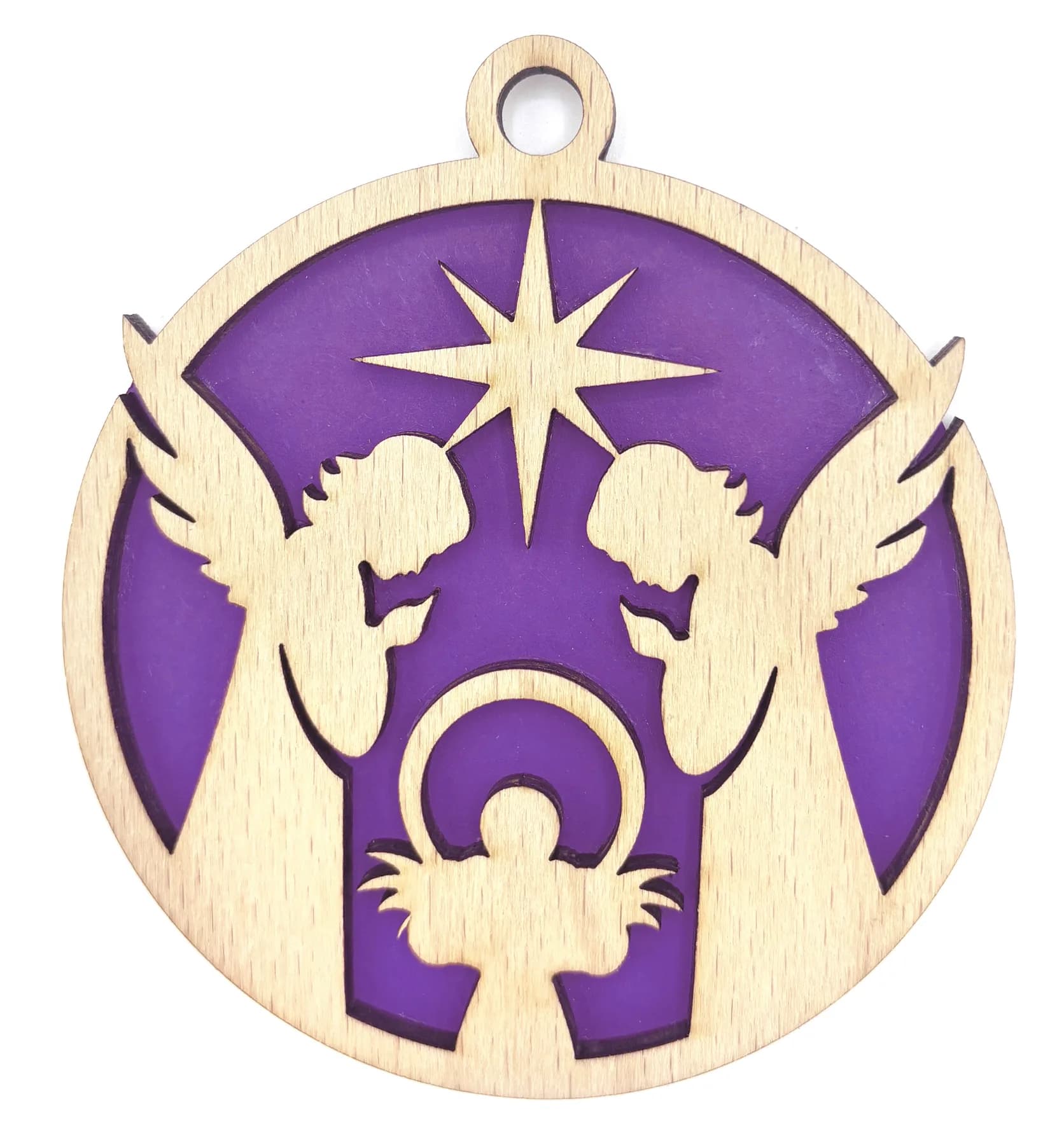 Wooden Christmas Ornament – Christmas Motif 16