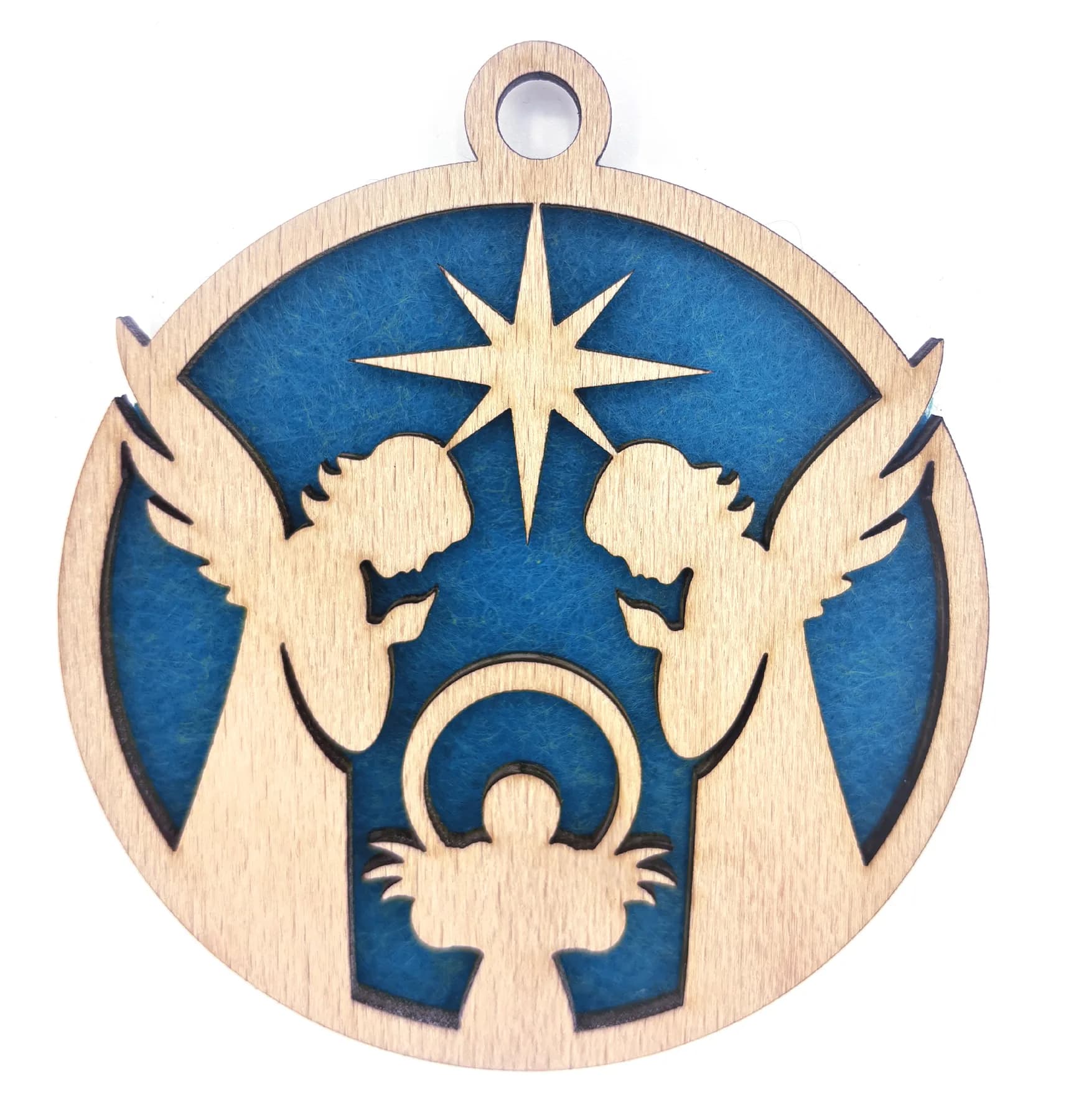 Wooden Christmas Ornament – Christmas Motif 16