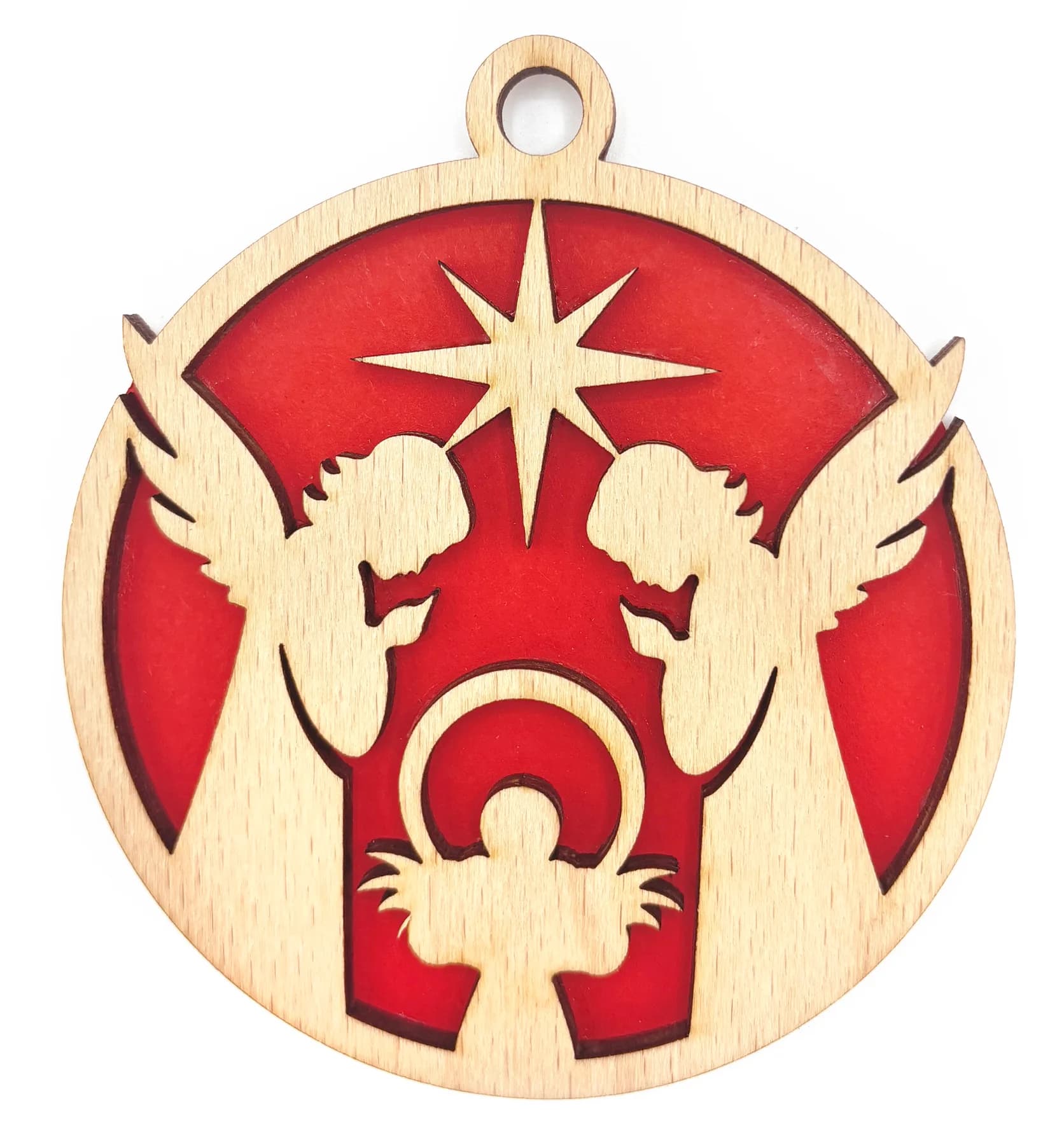 Wooden Christmas Ornament – Christmas Motif 16