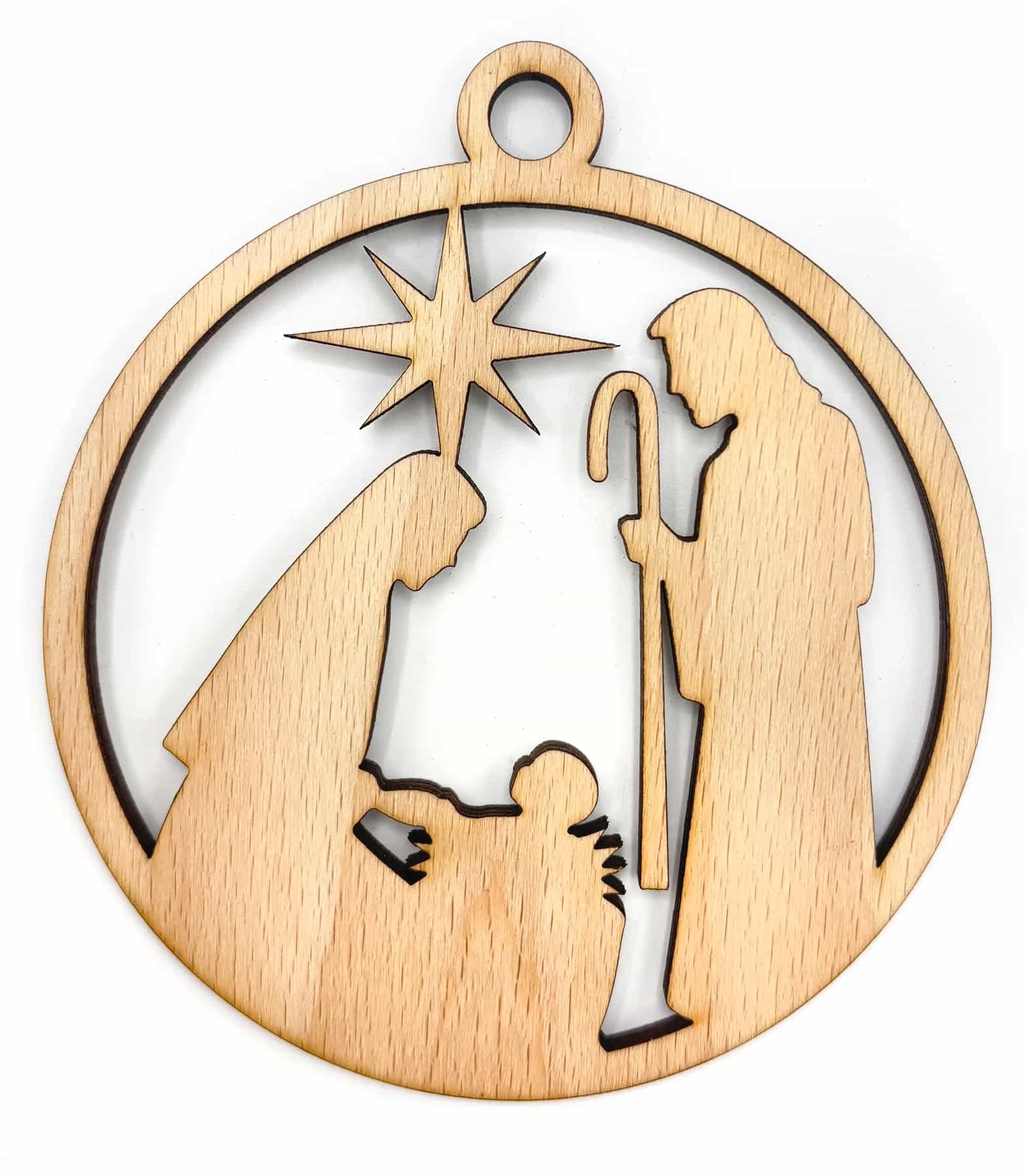 Décoration de Noël en bois – Motif de Noël 18