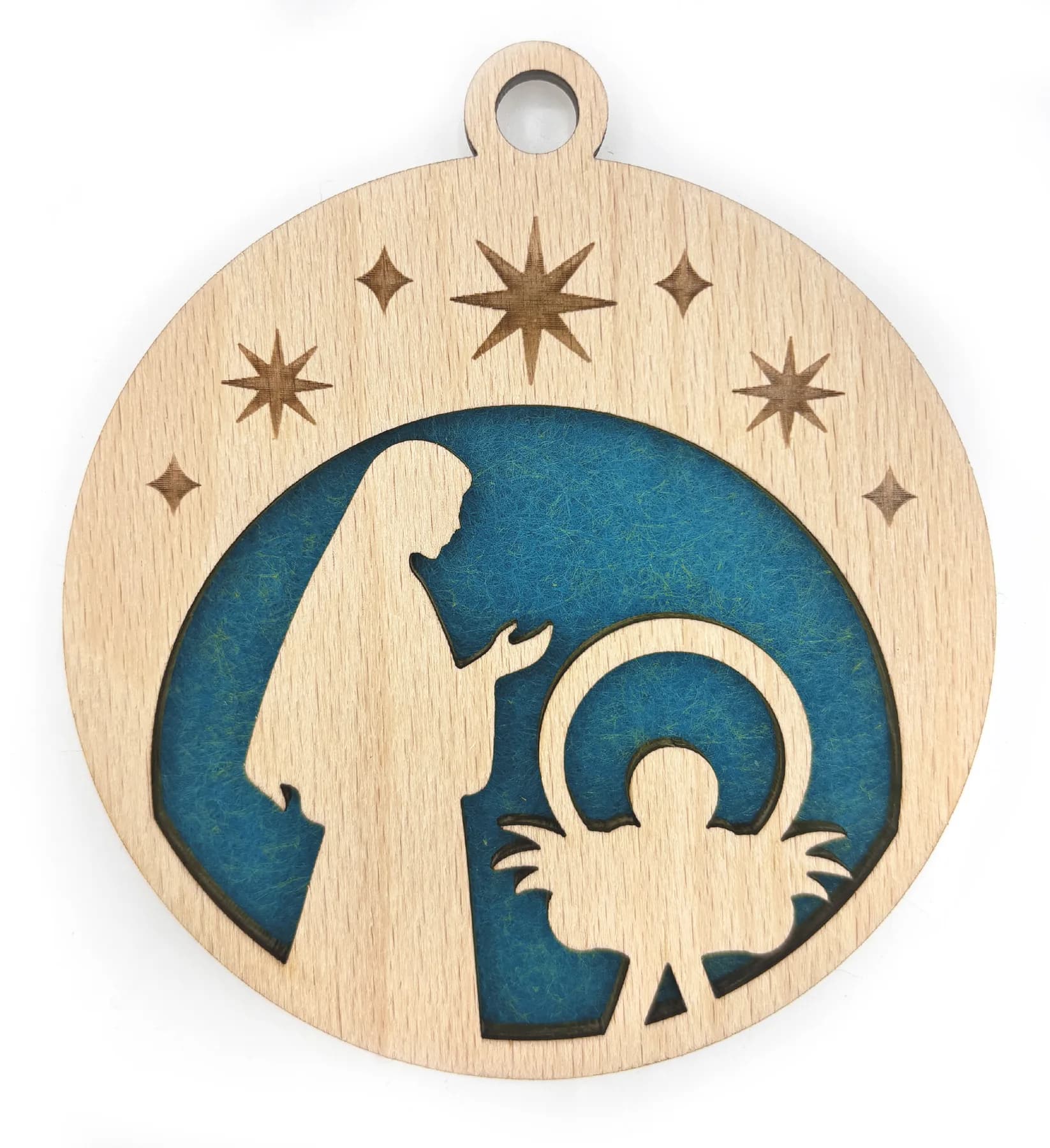 Wooden Christmas Ornament – Christmas Motif 20