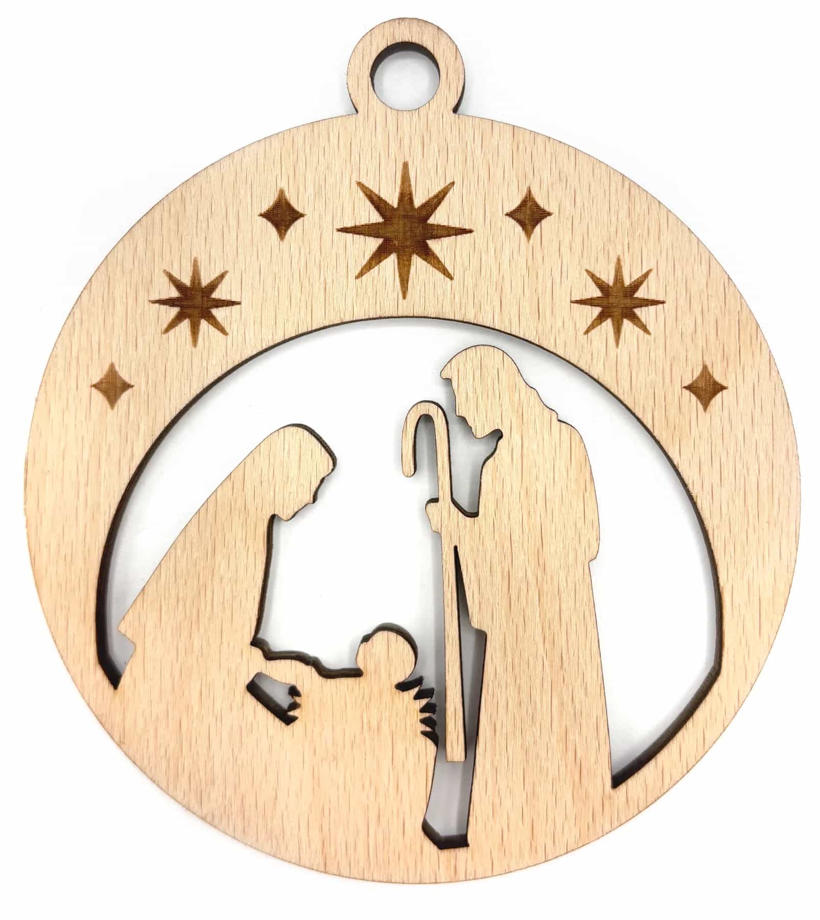 Décoration de Noël en bois – Motif de Noël 21