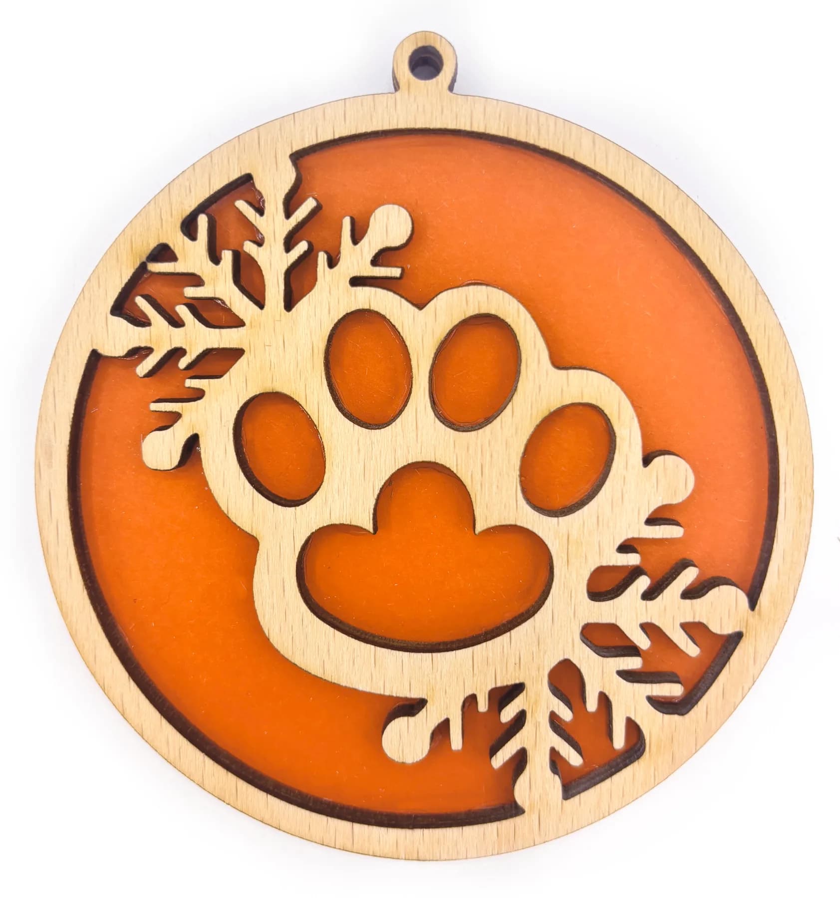 Wooden Christmas Ornament – Christmas Motif 22