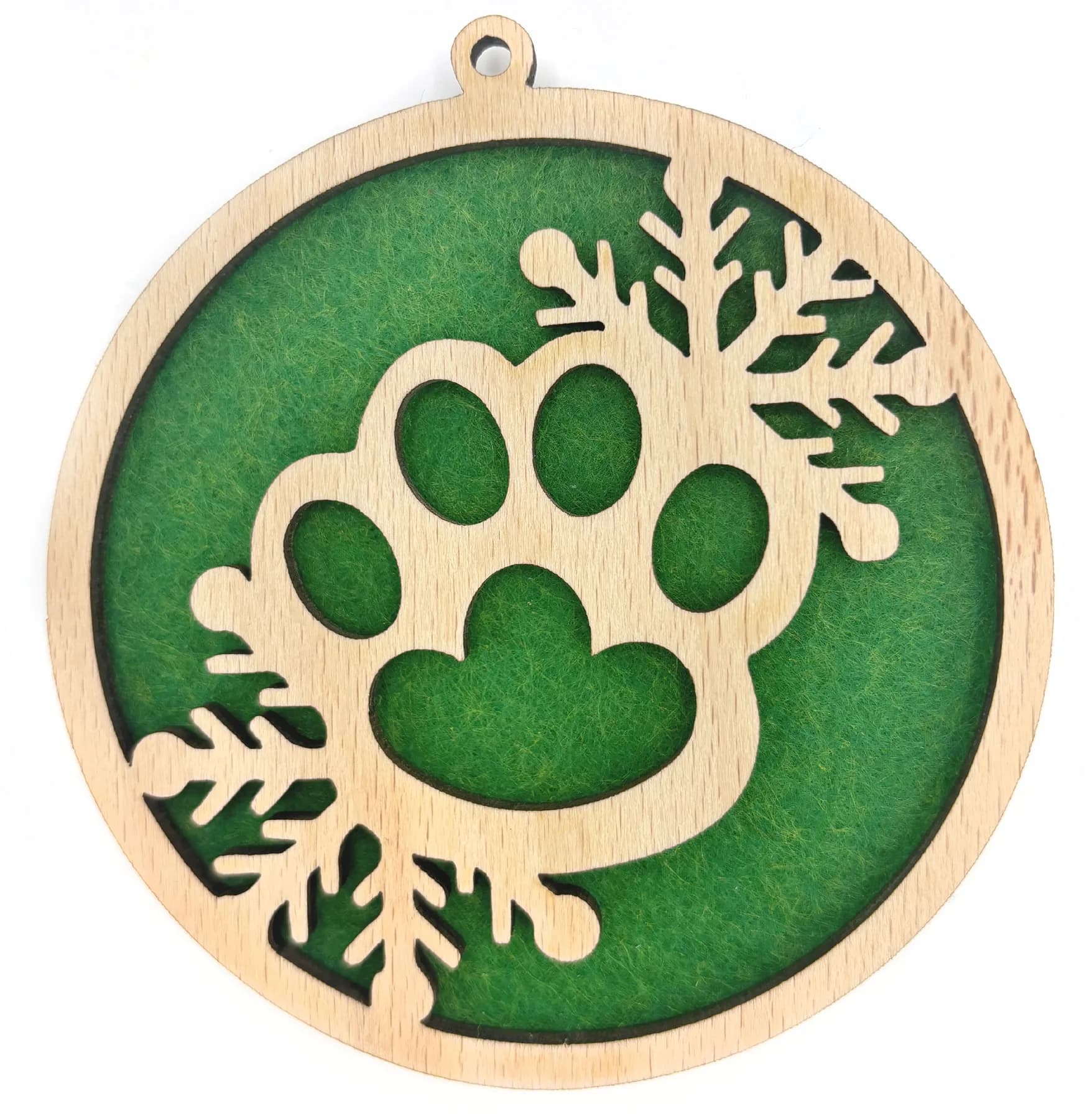 Wooden Christmas Ornament – Christmas Motif 22