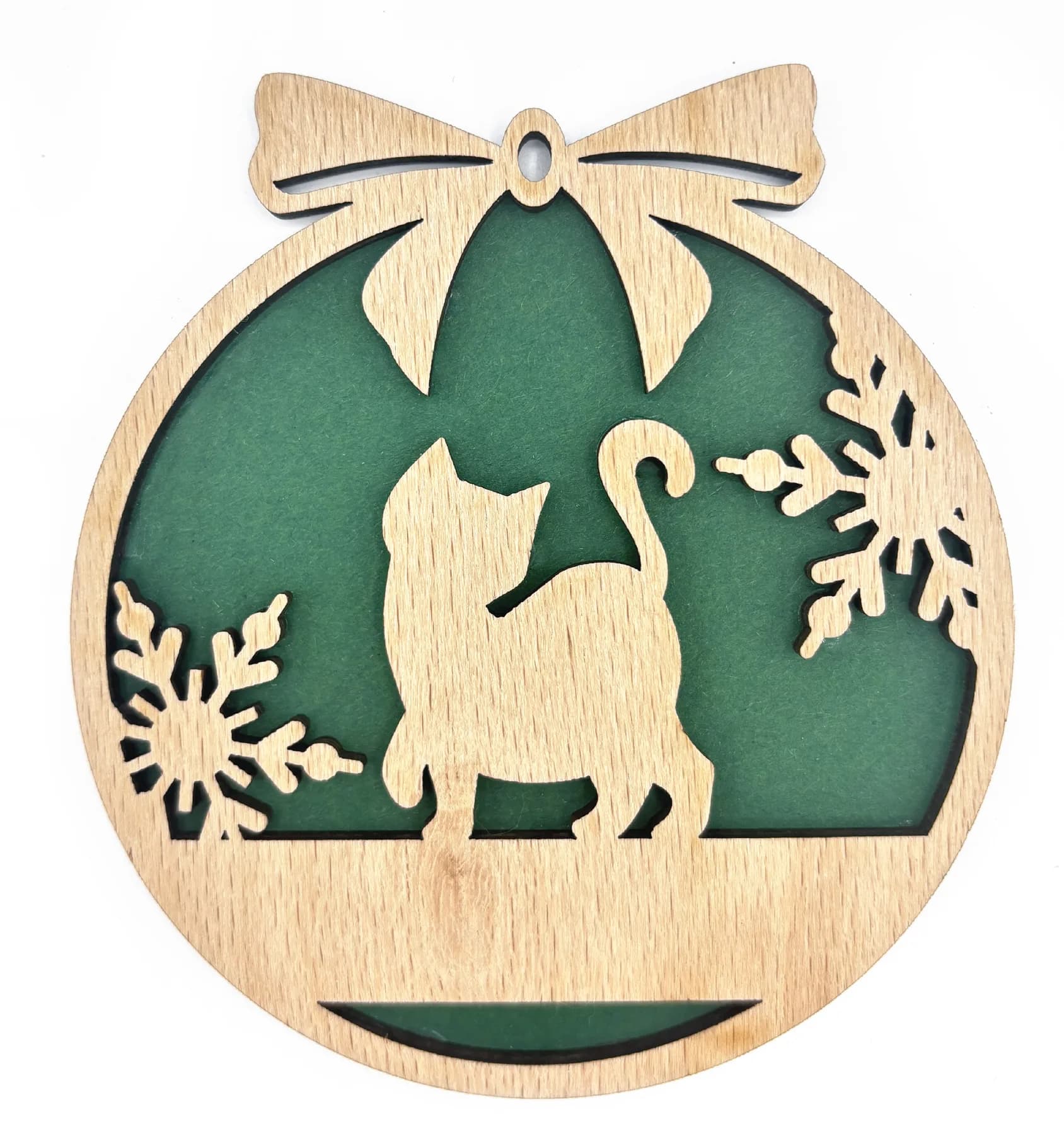 Wooden Christmas Ornament – Christmas Motif 23