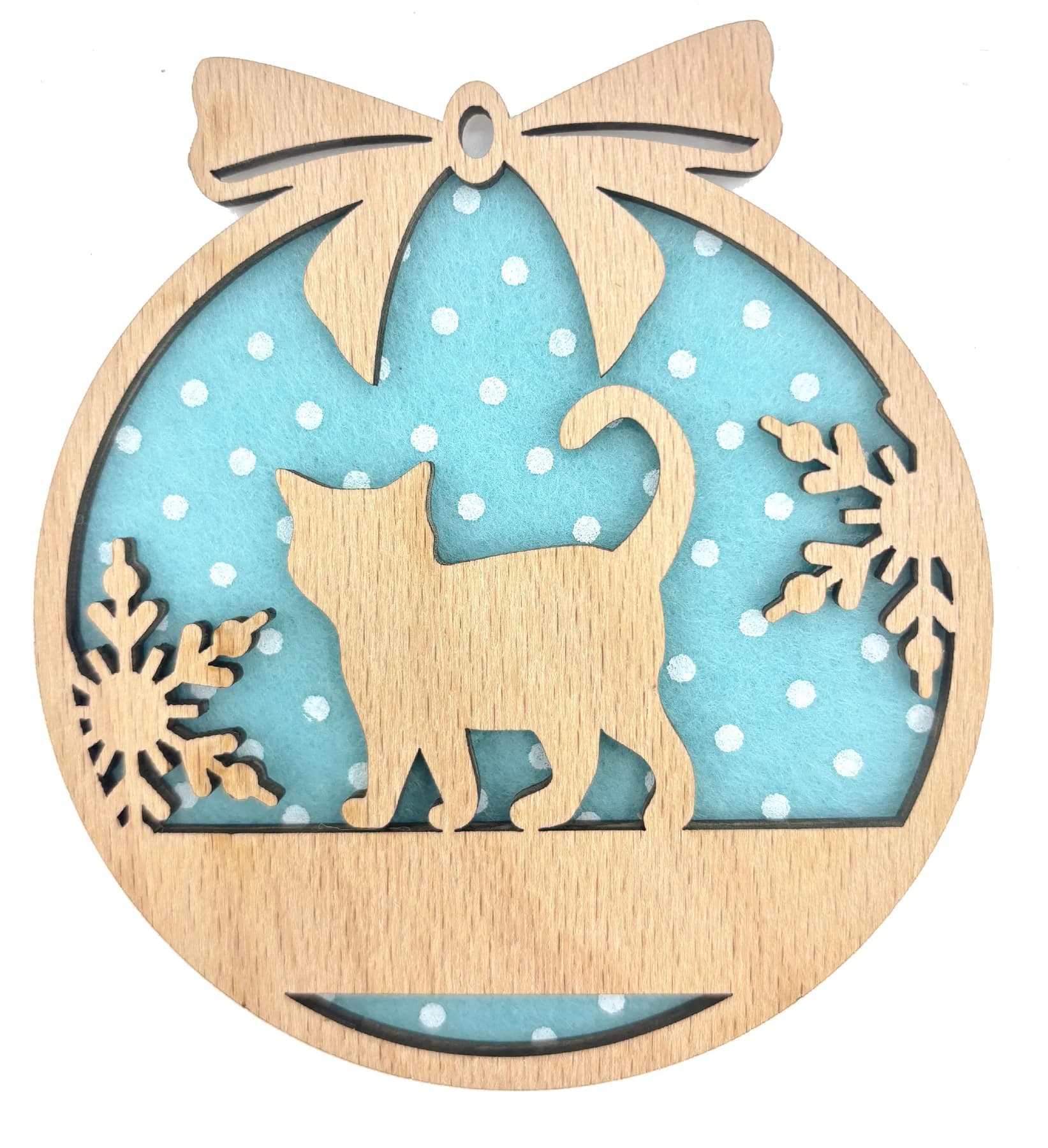 Wooden Christmas Ornament – Christmas Motif 26