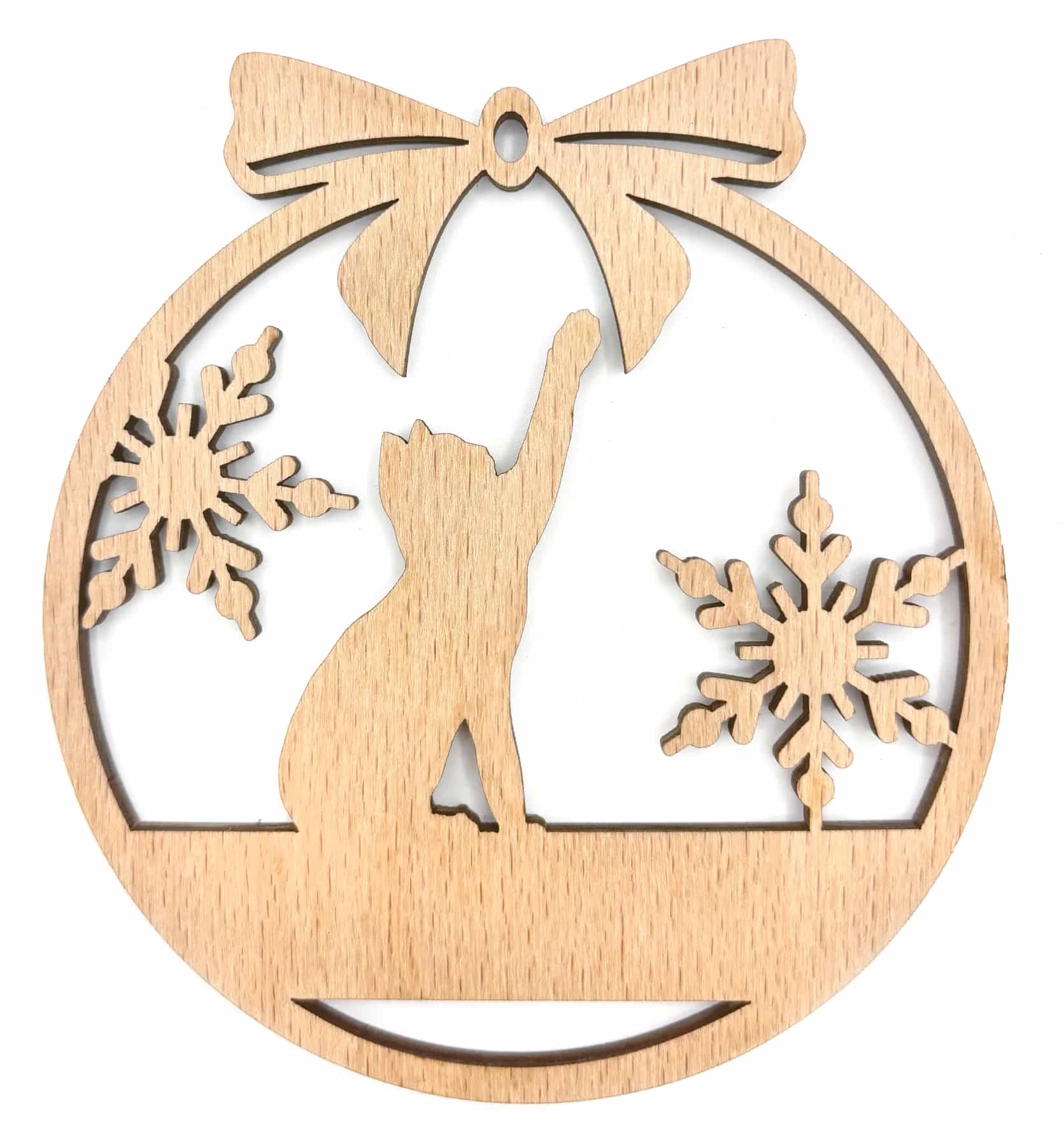 Décoration de Noël en bois – Motif de Noël 27