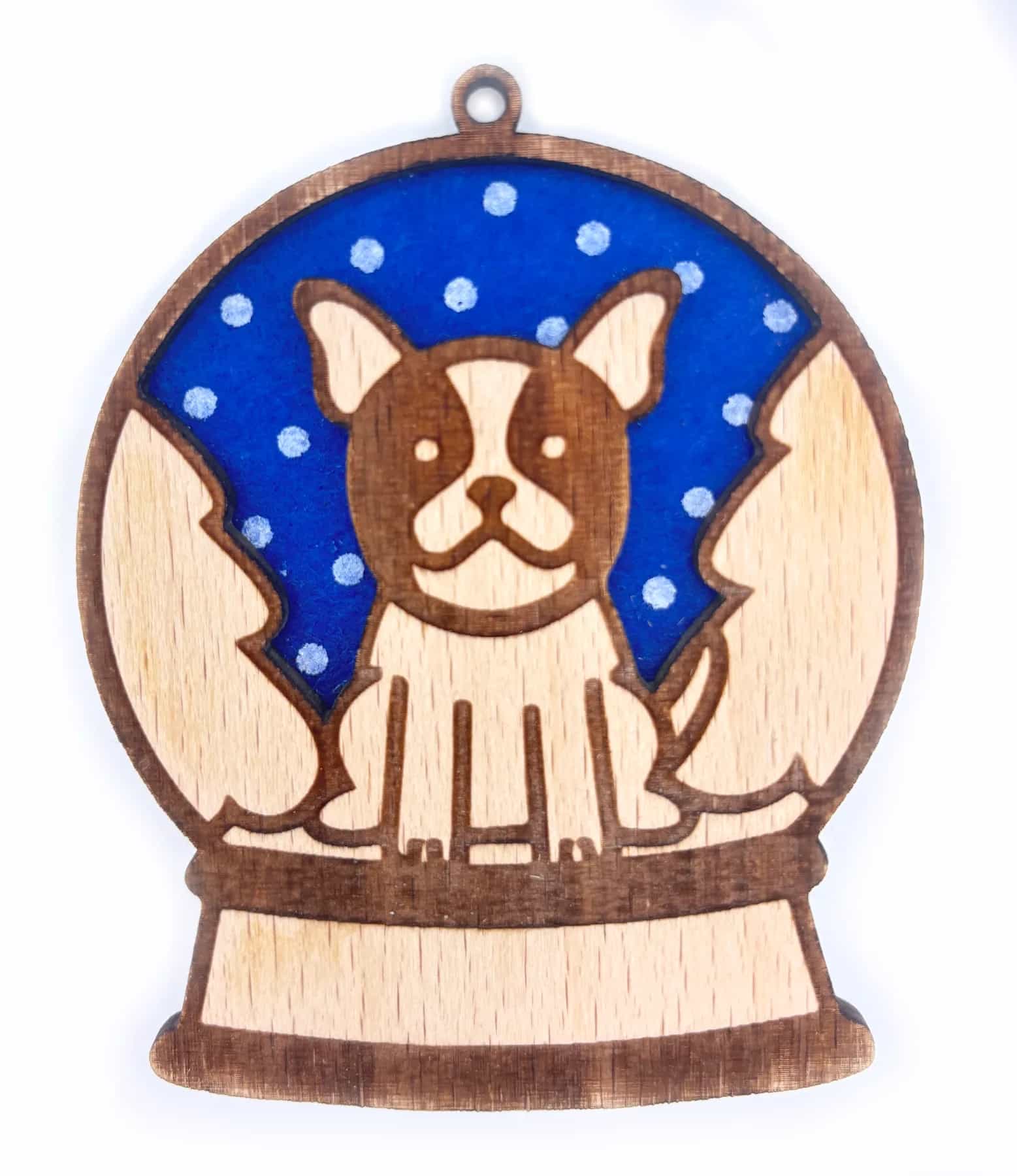 Décoration de Noël en bois – Motif de Noël 34